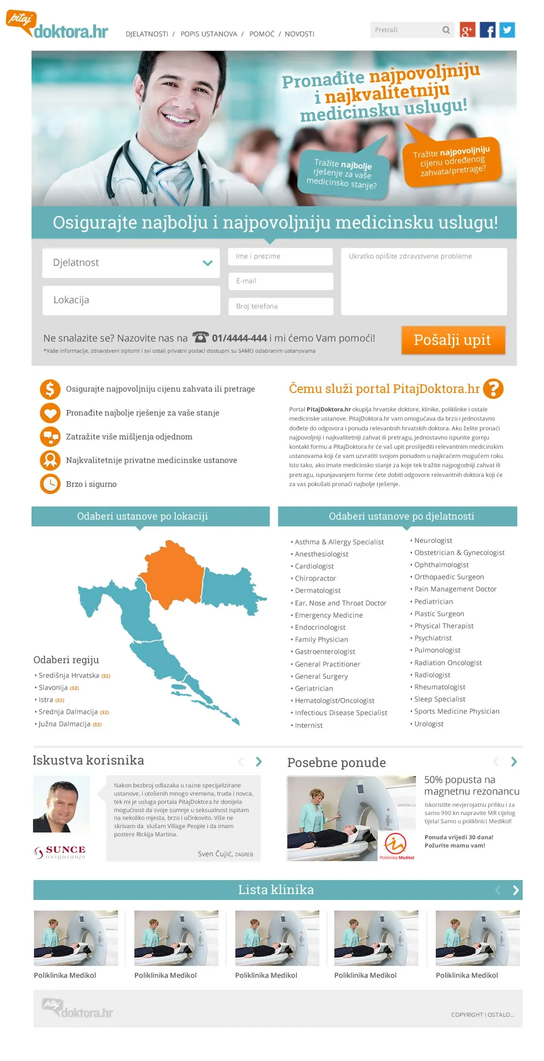 PitajDoktora.hr – medicinski portal