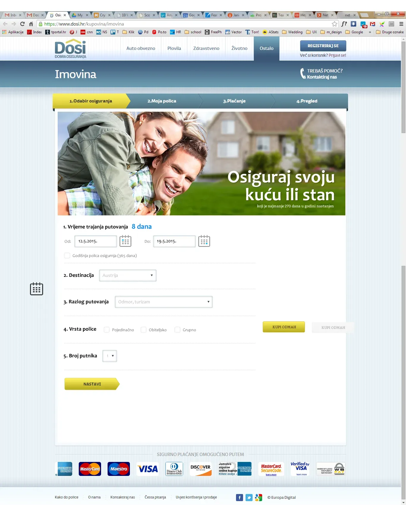 Dosi – online osiguranje