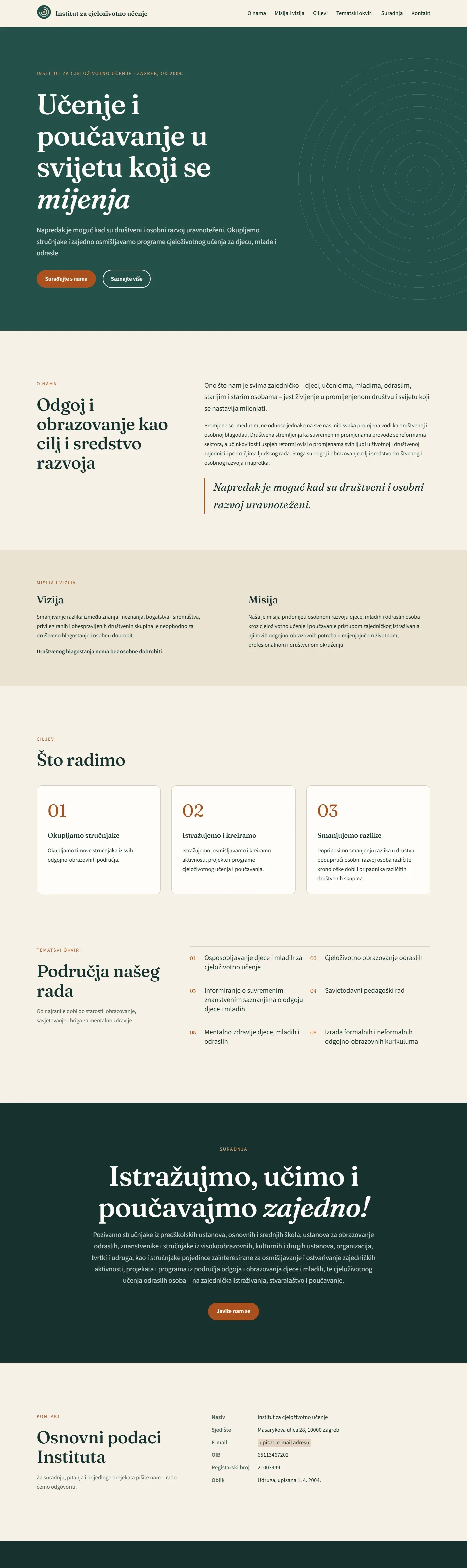 Institut za cjeloživotno učenje