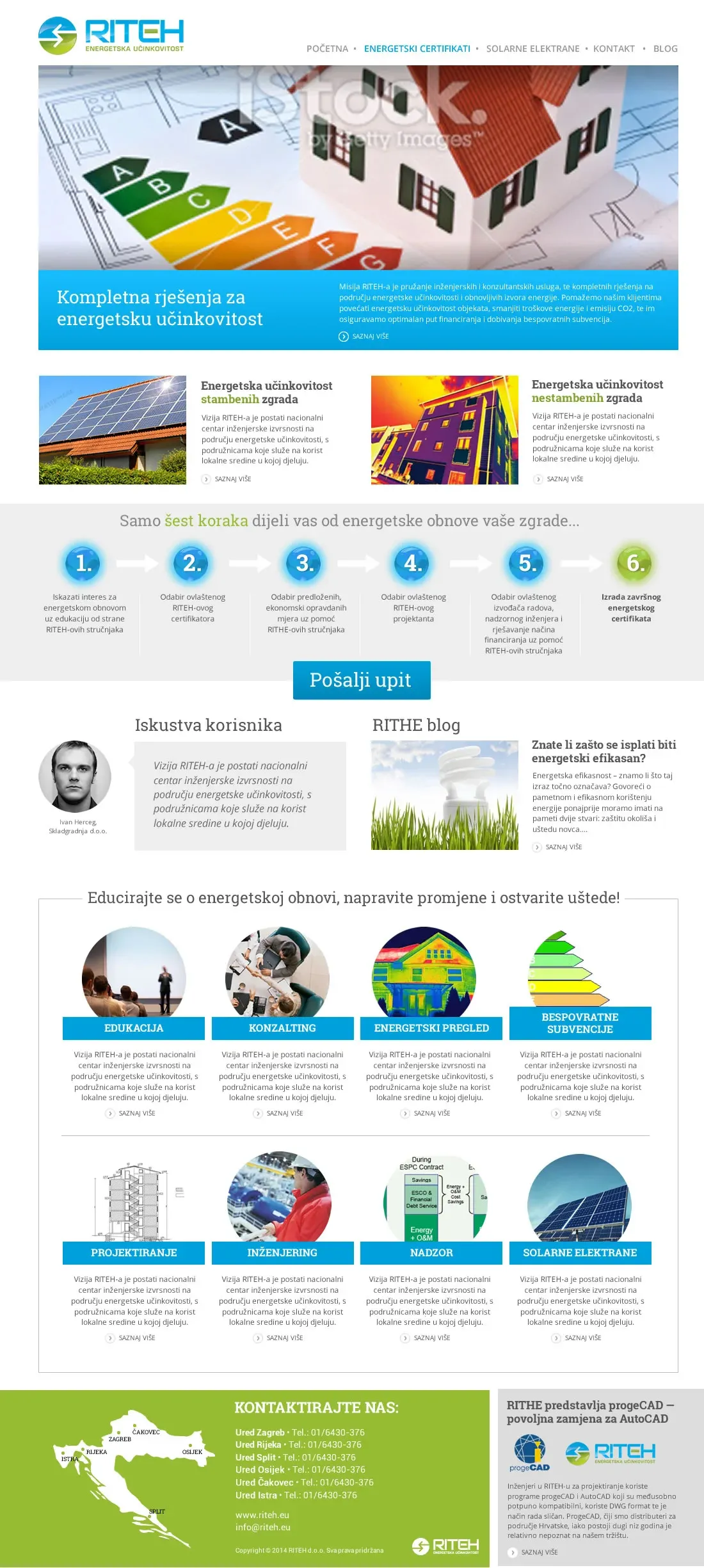 RITEH – energetska učinkovitost